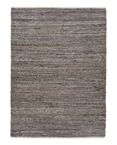Hnědý koberec z recyklovaného plastu Universal Cinder, 160 x 230 cm