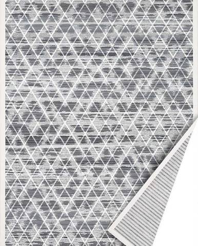 Šedý oboustranný koberec Narma Kuma, 70 x 140 cm