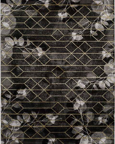 Universal Černý koberec Universal Poet, 80 x 150 cm