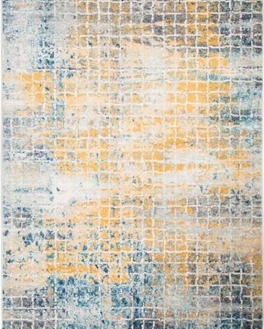 Modro-žlutý koberec Flair Rugs Urban, 133 x 185 cm