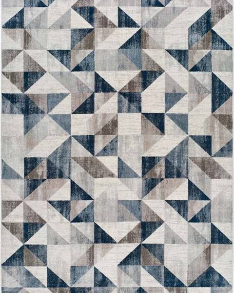 Universal Šedo-modrý koberec Universal Babek Mini, 160 x 230 cm
