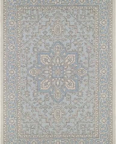 Modro-béžový venkovní koberec NORTHRUGS Anjara, 140 x 200 cm
