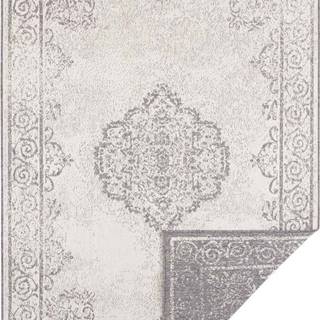 Šedo-krémový venkovní koberec NORTHRUGS Cebu, 200 x 290 cm