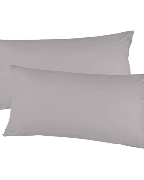 Sleepwise Soft Wonder-Edition, povlaky na polštáře, sada 2 kusů, 40x80 cm, mikrovlákno
