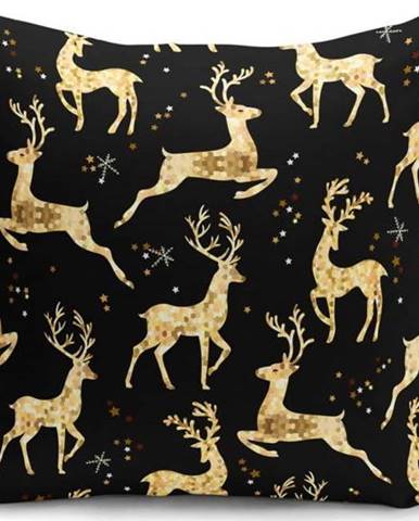 Vánoční povlak na polštář Minimalist Cushion Covers Happy Holiday, 42 x 42 cm