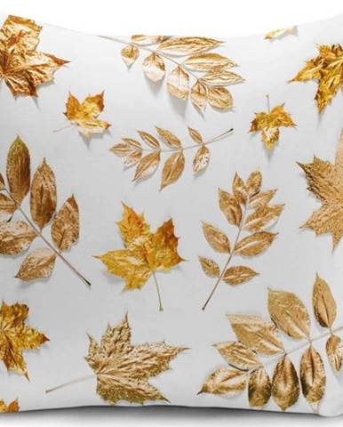 Povlak na polštář Minimalist Cushion Covers Golden Leaf, 42 x 42 cm
