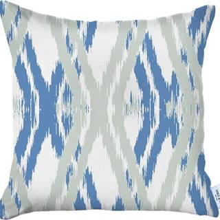 Modro-bílý povlak na polštář Mike & Co. NEW YORK Stripes, 43 x 43 cm