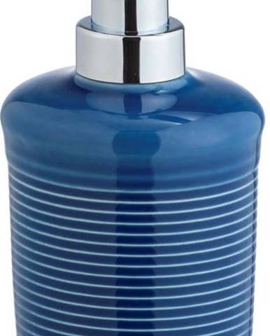 Modrý keramický dávkovač na mýdlo Wenko Sada