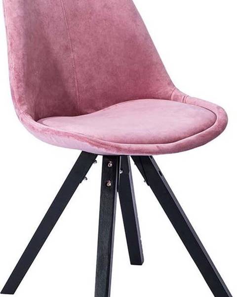 loomi.design Sada 2 růžových jídelních židlí Bonami Essentials Dima