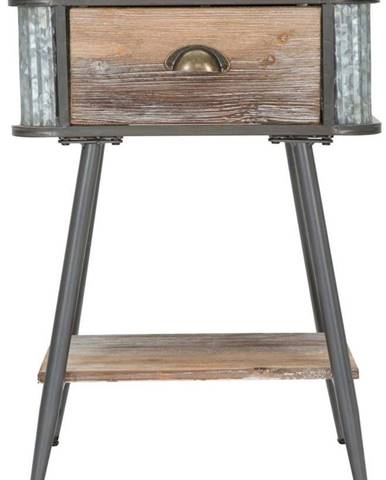 Noční stolek Mauro Ferretti Bronx, výška 63,5 cm