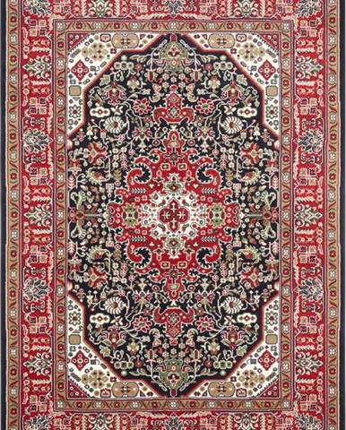 Červeno-modrý koberec Nouristan Skazar Isfahan, 200 x 290 cm