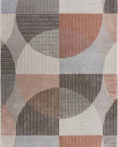 Šedo-růžový koberec Flair Rugs Centro, 120 x 170 cm
