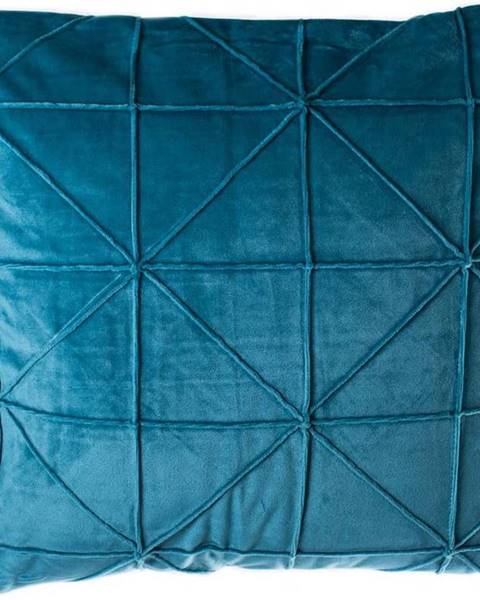 JAHU collections Petrolejově modrý polštář JAHU Amy, 45 x 45 cm
