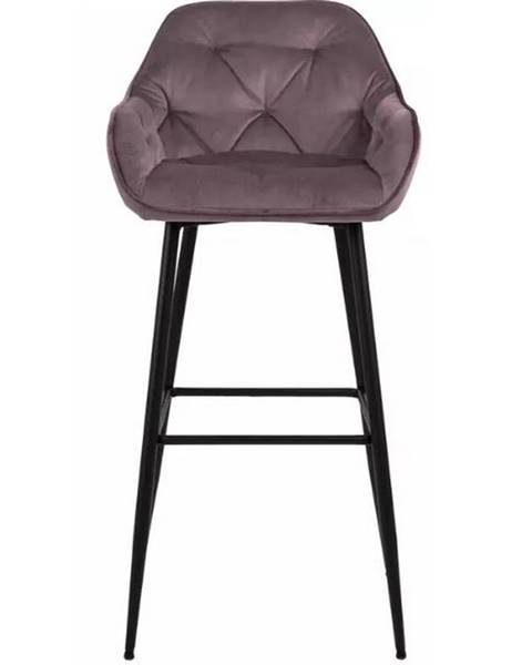 Möbelix Barová Židle Brooke Růžová