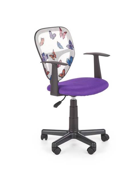 Smartshop Dětská kancelářská židle SPIKER, fialová