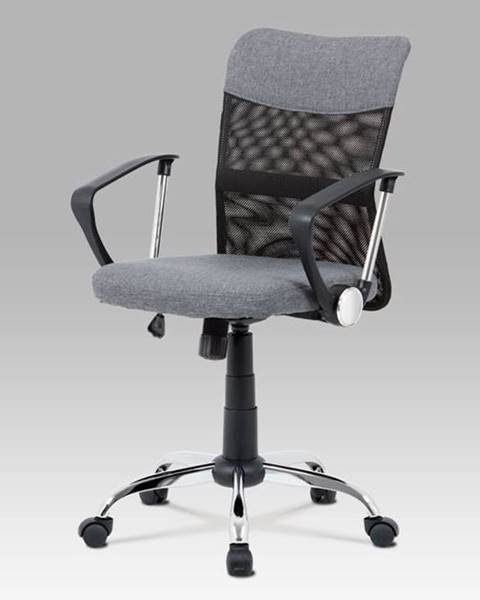 Smartshop Kancelářská židle KA-V202 GREY, šedá látka