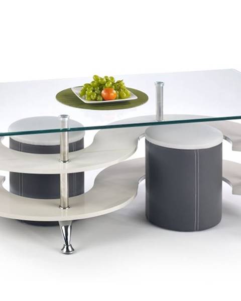 Konferenční stolek NINA 5, šedý