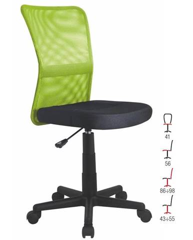 Dětská židle DINGO, zelená