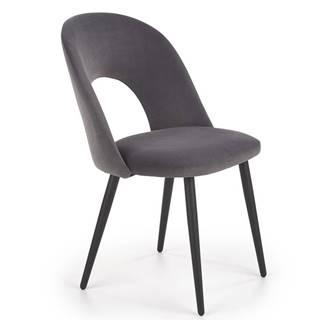 Jídelní židle K-384, šedá