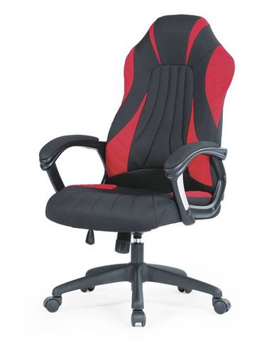 Kancelářská židle SHERIFF, černo-červená