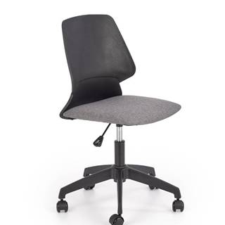 Dětská kancelářská židle GRAVITY, šedá/černá