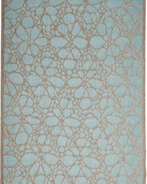 Floorita Modrý venkovní koberec Floorita Fiore, 160 x 230 cm
