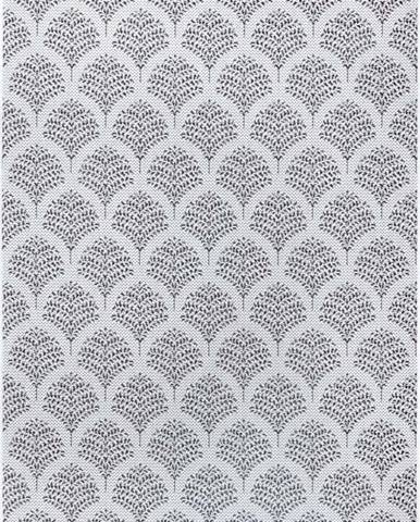 Černo-šedý venkovní koberec Ragami Moscow, 200 x 290 cm