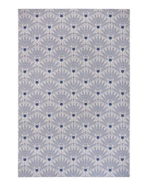 Modro-šedý venkovní koberec Ragami Amsterdam, 80 x 150 cm