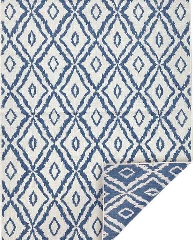 Modro-bílý venkovní koberec NORTHRUGS Rio, 200 x 290 cm