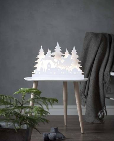 Bílá vánoční světelná LED dekorace Star Trading Grandy Reinders, délka 42 cm