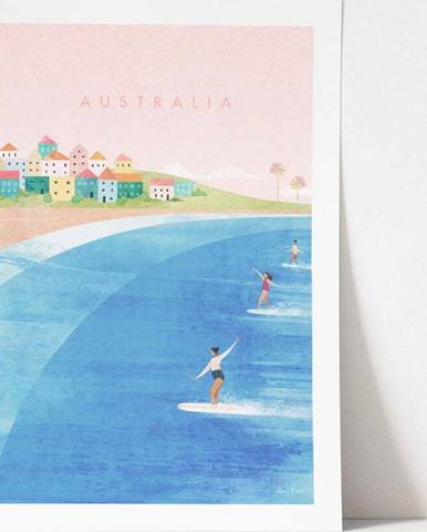 Plakát Travelposter Australia, 30 x 40 cm