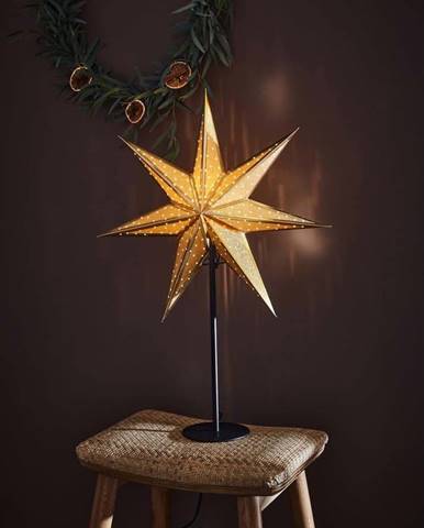 Vánoční světelná dekorace ve zlaté barvě Markslöjd Glitter
