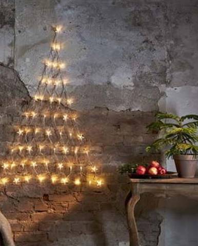 Vánoční světelná LED dekorace Star Trading Star Curtain, výška 120 cm