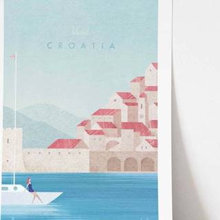 Plakát Travelposter Croatia, 50 x 70 cm