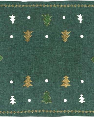 Sada 6 zelených vánočních prostírání Villa d'Este Xmas Tree, 30 x 45 cm