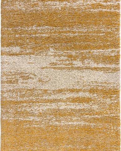 Šedo-žlutý koberec Flair Rugs Reza, 160 x 230 cm