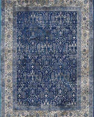 Modro-šedý koberec Floorita Tabriz, 120 x 180 cm