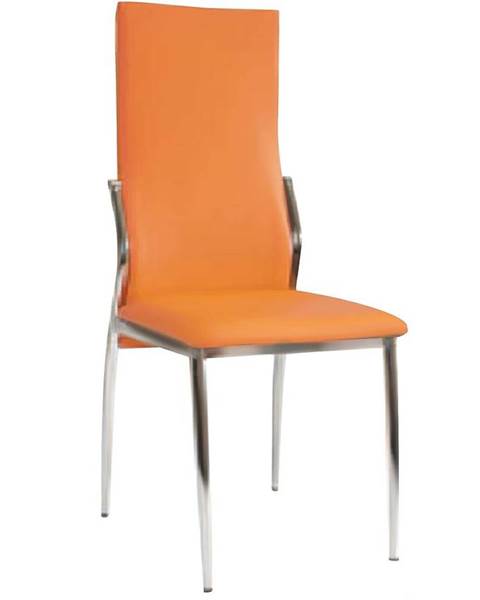 BAUMAX Židle Savana oranžová tm-0066-o