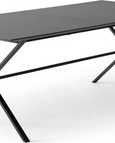 Černý jídelní stůl Meza by Hammel, 210 x 100 cm
