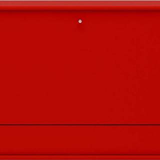 Červená nástěnná multifunkční skříňka Mistral 004