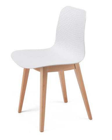 Sada 2 bílých jídelních židlí Bonami Selection Koda