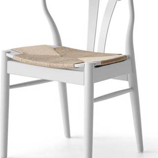 Bílá jídelní židle z bukového dřeva Findahl by Hammel Freja
