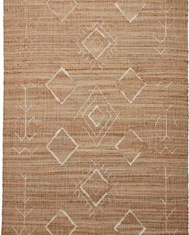 Jutový koberec Think Rugs Bazaar Geo, 120 x 170 cm