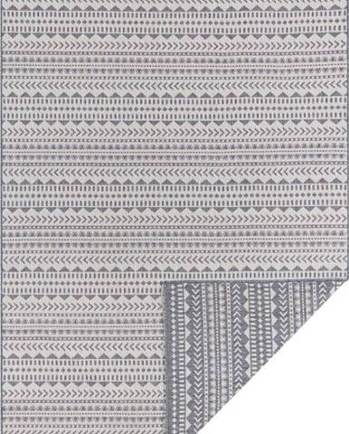 Šedo-bílý venkovní koberec Ragami Kahira, 200 x 290 cm