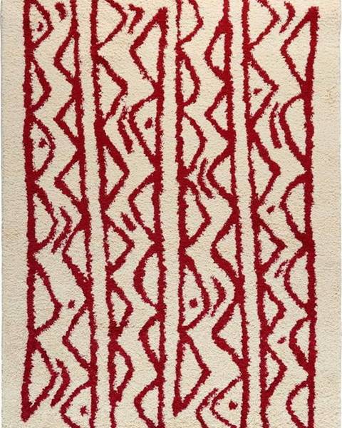 Le Bonom Krémovo-červený koberec Bonami Selection Morra, 160 x 230 cm