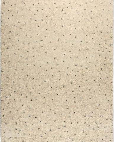 Krémovo-šedý koberec Bonami Selection Dottie, 80 x 150 cm