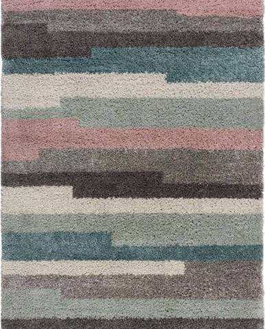 Modro-šedý koberec Flair Rugs Deka, 120 x 170 cm