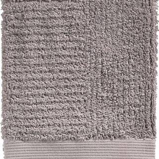 Tmavě šedý bavlněný ručník Zone Classic, 70 x 50 cm