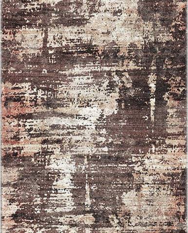 Hnědý koberec Vitaus Louis, 120 x 180 cm