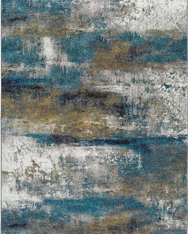 Modrý koberec Universal Kalia Abstract, 120 x 170 cm